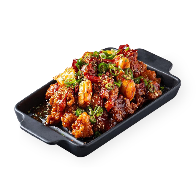 청양 불닭 떡 닭강정