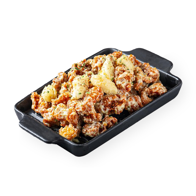 와사비 마요 떡 닭강정